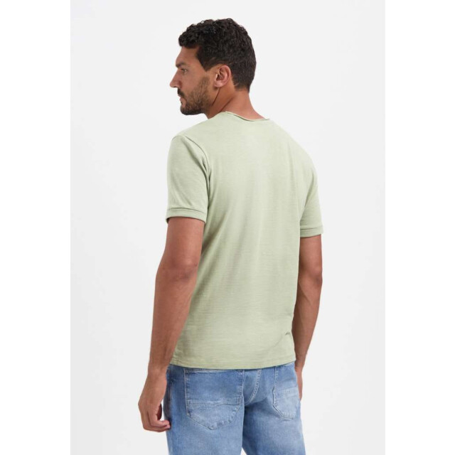 No Excess T-shirt crewneck slub light moss 29360702SN-197 large