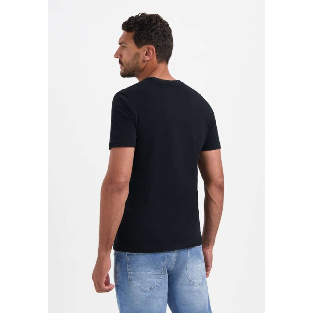 No Excess T-shirt crewneck peached black 29360775-020 large