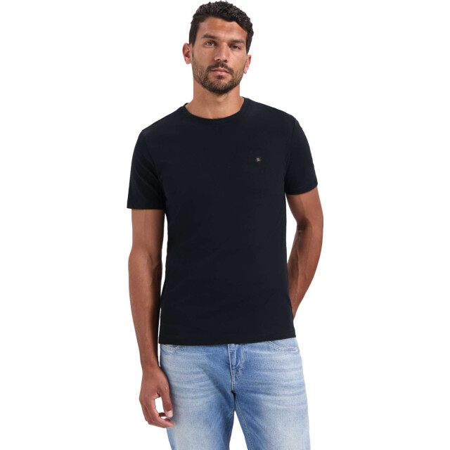 No Excess T-shirt crewneck peached black 29360775-020 large