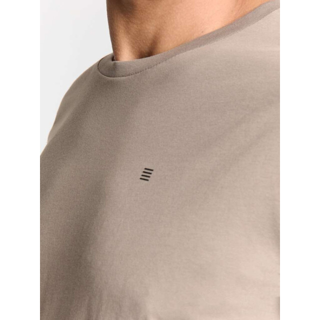 No Excess T-shirt crewneck solid basic clay 29340701SN-018 large