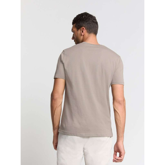 No Excess T-shirt crewneck solid basic clay 29340701SN-018 large