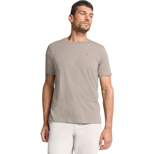 No Excess T-shirt crewneck solid basic clay 29340701SN-018 large