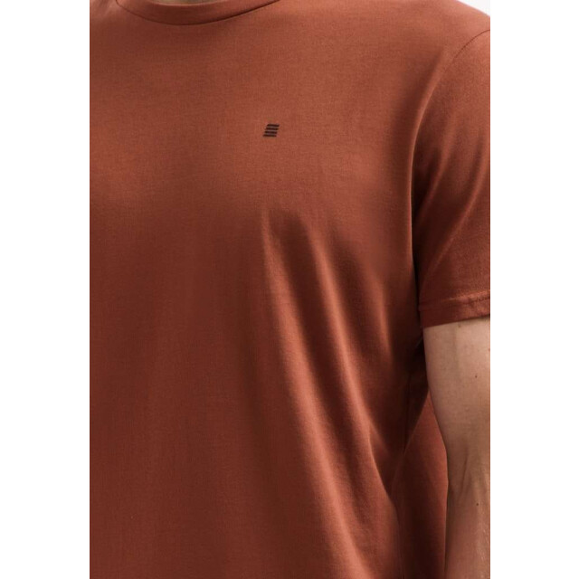 No Excess T-shirt crewneck solid basic terra 29340701SN-141 large