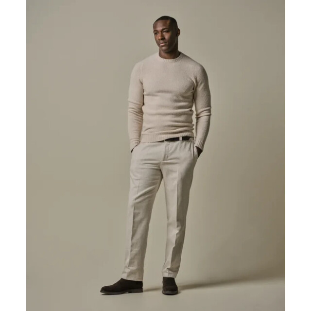 Profuomo Ppwj30037d f1 heren trui - crew neck sand profu F1/PPWJ30037D large