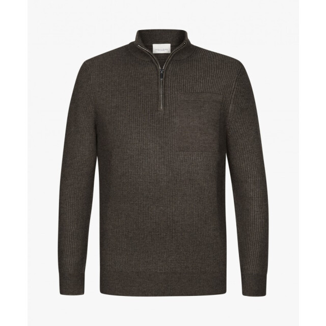 Profuomo Ppwj30047b h heren trui half zip profu H/PPWJ30047B large