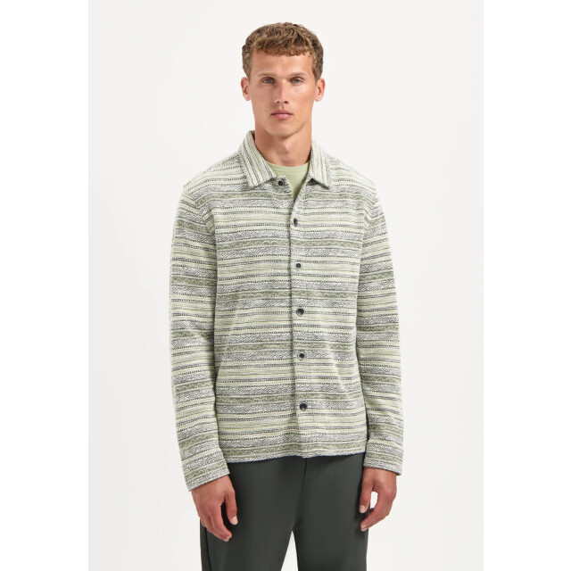 No Excess Heren overshirt 29400883 052 dark green NoExcess Overshirt 29400883 052DarkGreen large