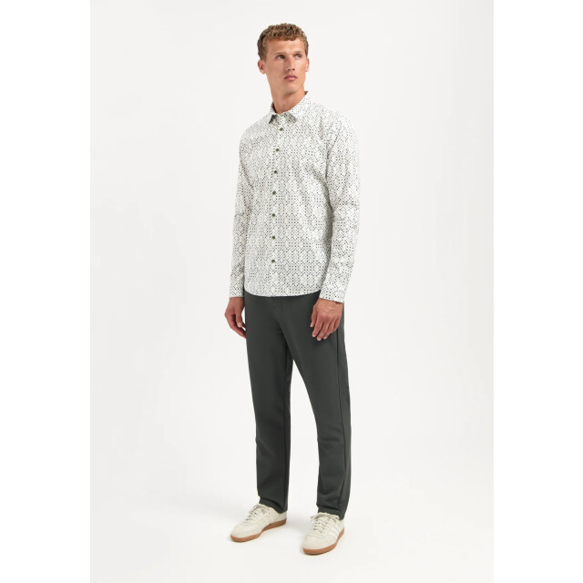 No Excess Heren overhemd 29450804 052 dark green NoExcess Overhemd 29450804 052DarkGreen large