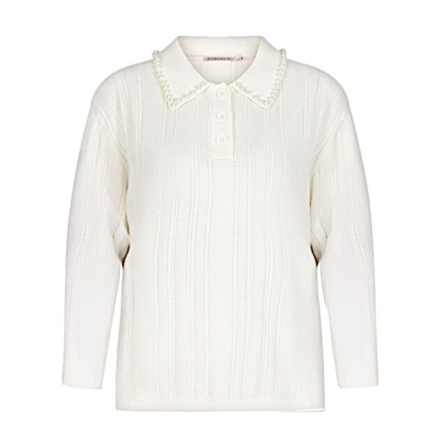 Esqualo Sweater f25-27512 - F25-27512 - Offwhite large