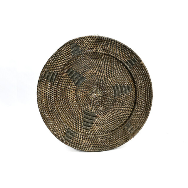 Bazar Bizar The jasmine plate brown s BARA003Br-S-30 large