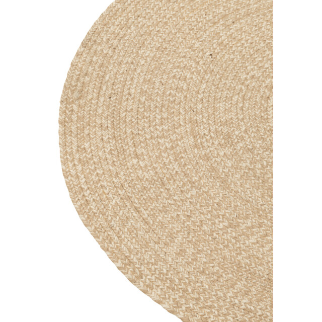 J-Line Carpet miami outdoor poly natural/white medium 34317 large