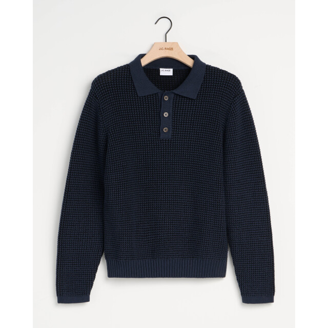 J.C. Rags Baker polo long sleeve 099126-001-M large