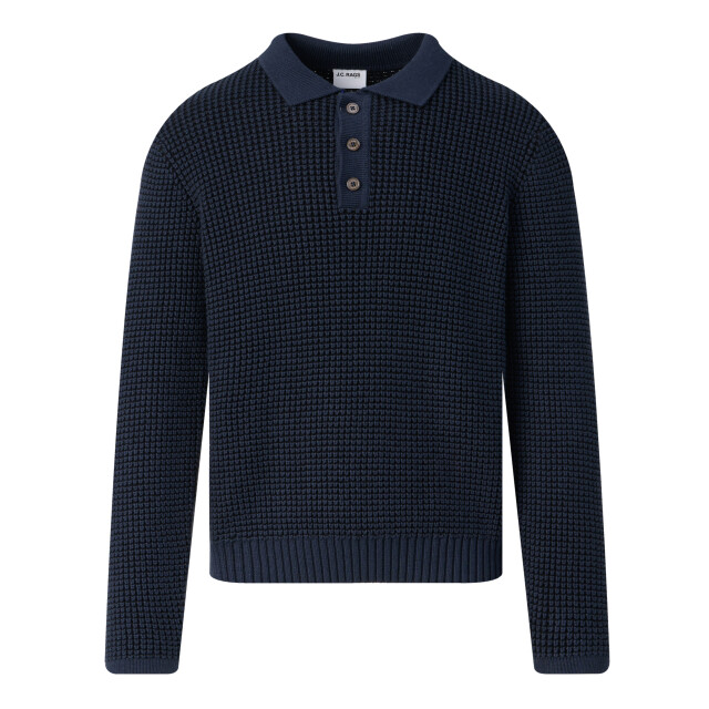 J.C. Rags Baker polo long sleeve 099126-001-M large