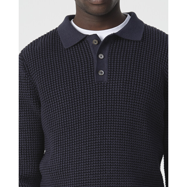 J.C. Rags Baker polo long sleeve 099126-001-M large