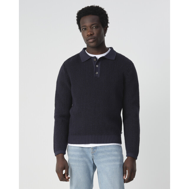 J.C. Rags Baker polo long sleeve 099126-001-M large