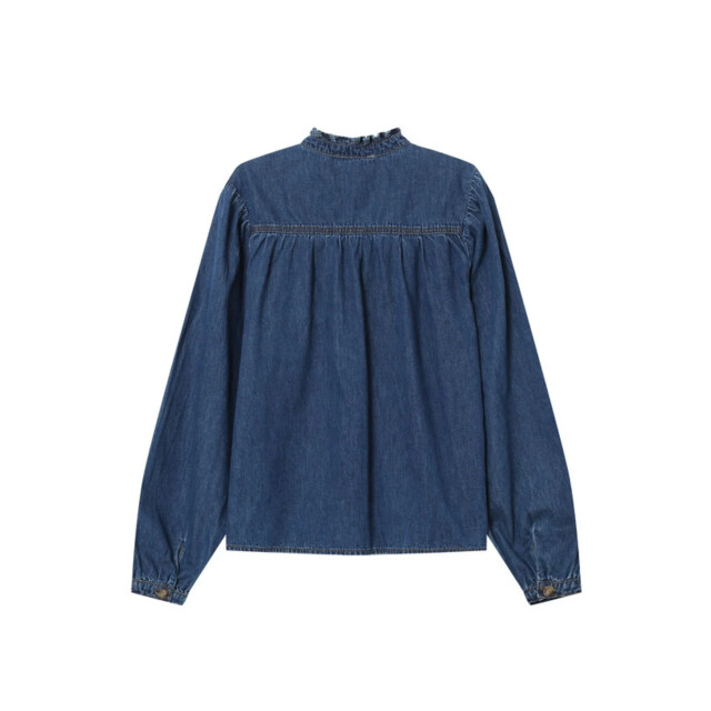 Grace & Mila Salsa blouse strik denim 9604546003272 large