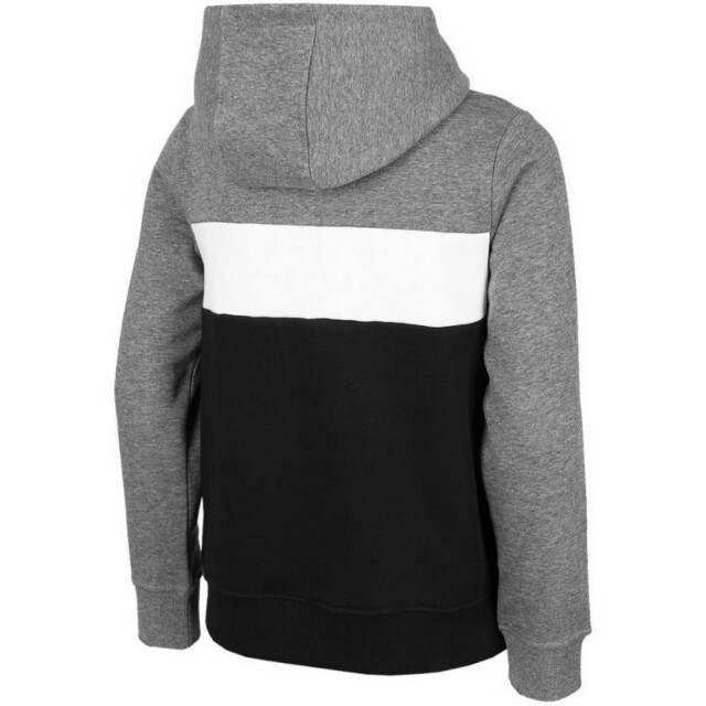 4F Kinderen/kinderen hjz22 jblm003 hoodie UTPP1689_blackmediumgreymelange large