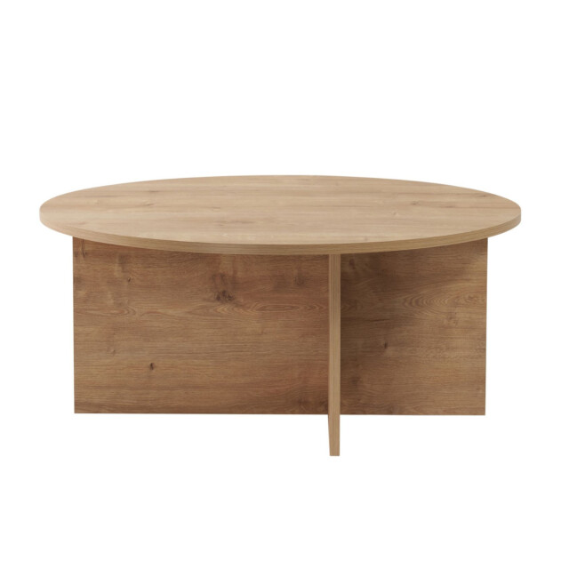 CaliCosy Salontafel met afgerond blad l90 cm soleil 3249675 large