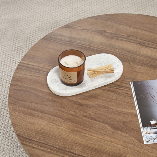 CaliCosy Salontafel met afgerond blad l90 cm soleil 3249677 large
