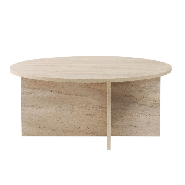CaliCosy Salontafel met afgerond blad l90 cm soleil 3249676 large