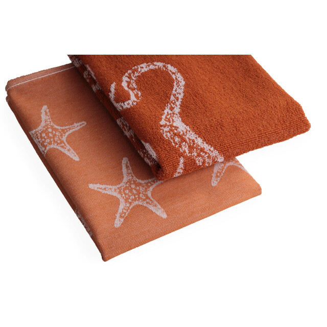 DoubleDry Theedoeken en keukendoeken set 12 stuks 100% katoen hoge 2825951 large