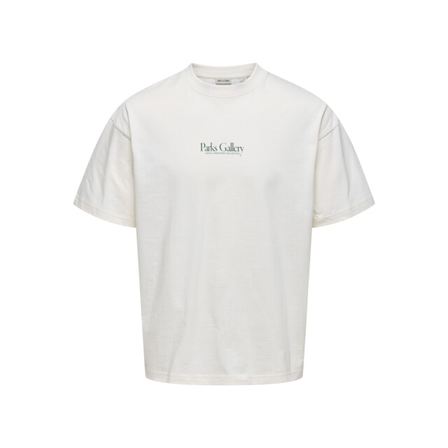 Only & Sons Onsparker ss loose tee dessin 5339.09.0003 large