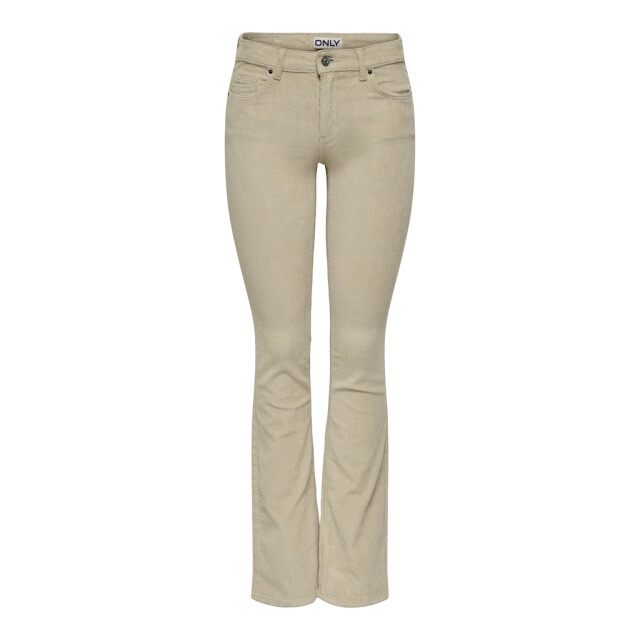 Only Onlmary-global mid cord flared pnt noos ecru 4109.03.0009 large