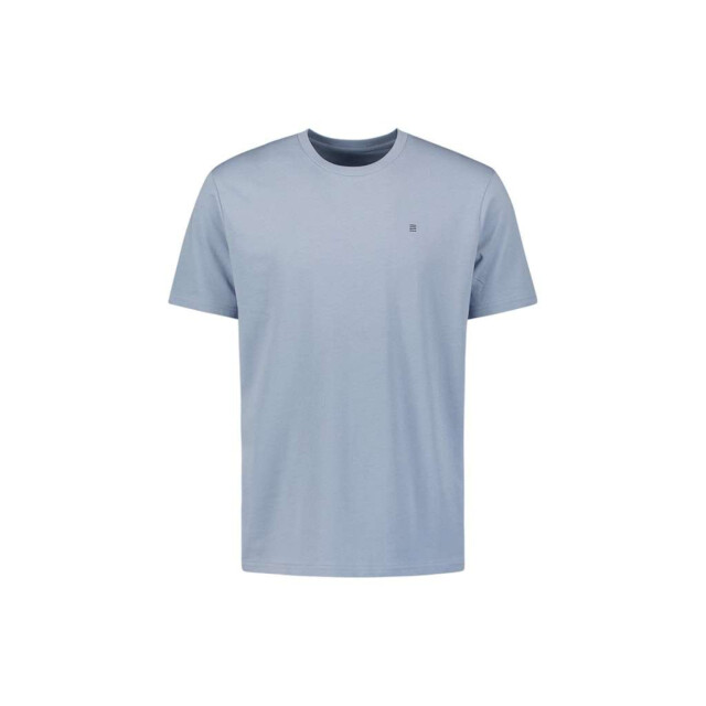 No Excess T-shirt crewneck solid basic dusty blue 29340701SN-138 large
