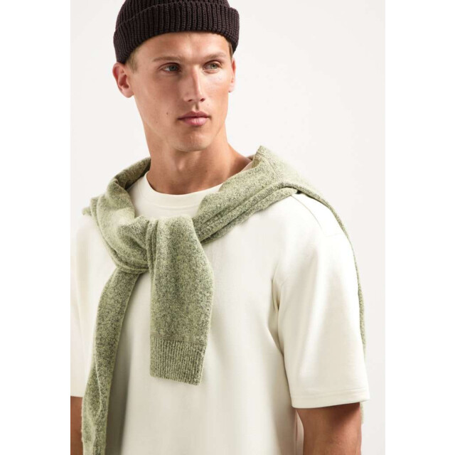 No Excess T-shirt crewneck solid heavy interl offwhite 29340761SN-011 large