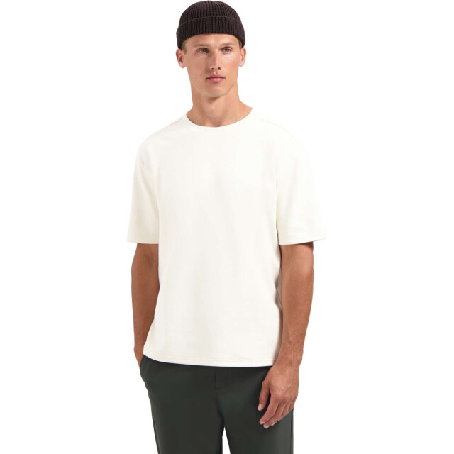 No Excess T-shirt crewneck solid heavy interl offwhite 29340761SN-011 large