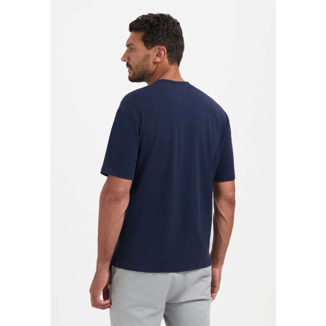 No Excess T-shirt crewneck solid heavy interl night 29340761SN-078 large