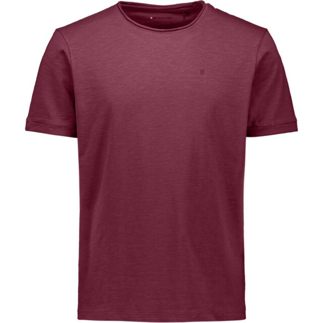 No Excess T-shirt crewneck slub dark wine 29360702SN-164 large