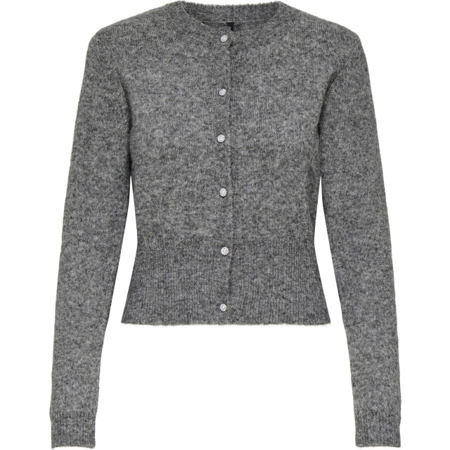 Only Onlhavanna ls button cardigan knt medium grey mela 15358548-179075003 large