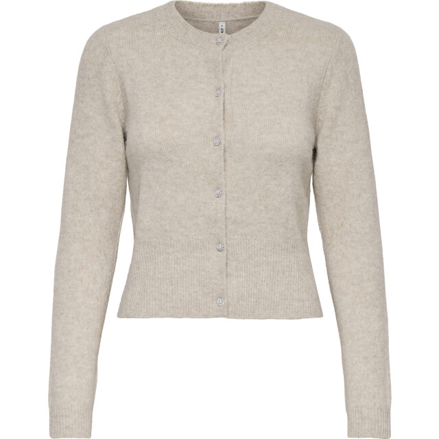Only Onlhavanna ls button cardigan knt pumice stone/mel 15358548-189959002 large