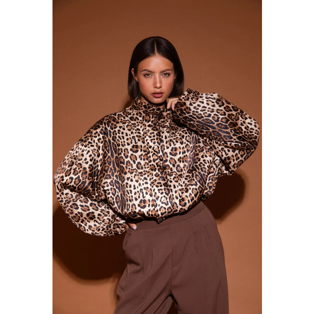 Studio Amaya Feline jacket; multi print Feline Jacket large