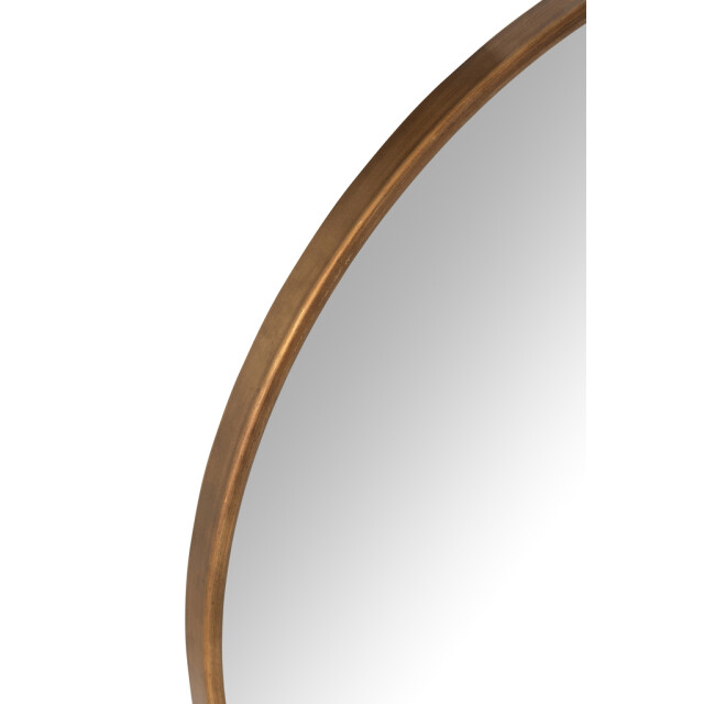 J-Line Mirror anto mdf/mirror gold large 46410 large