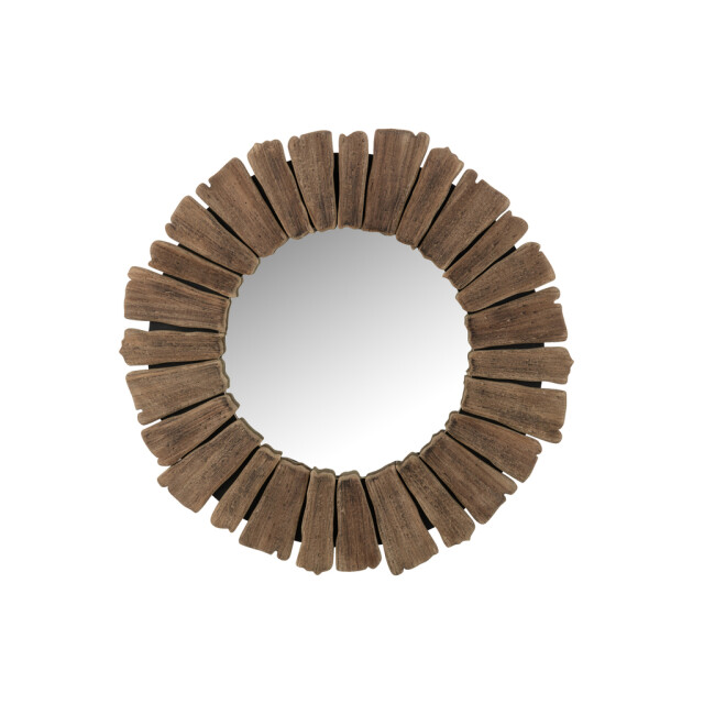 J-Line Mirror vacay wood natural large 31381 large