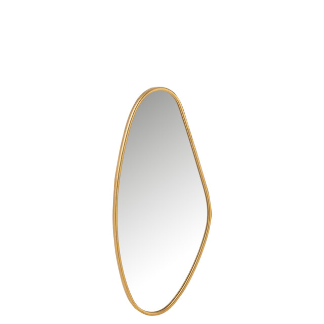 J-Line Mirror abstract mdf/glass gold small 40892 large