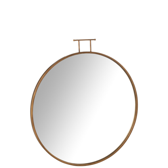 J-Line Mirror anto mdf/mirror gold large 46410 large