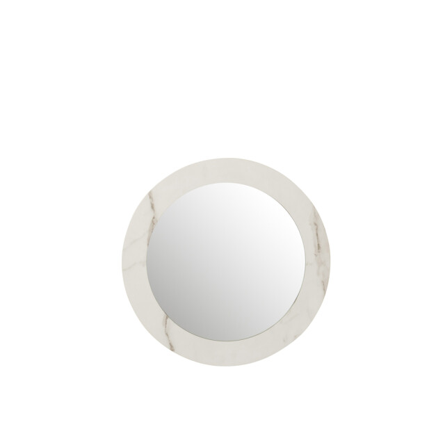 J-Line Mirror marble mdf/glass white small 11005 large