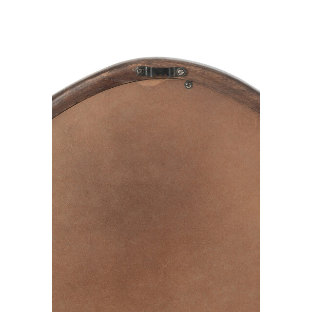 J-Line Mirror whisp mango wood/mdf brown small 46014 large