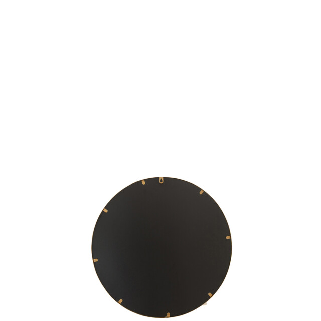J-Line Mirror aurora round iron/glass gold small 15879 large