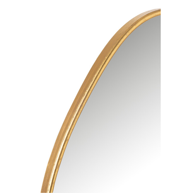 J-Line Mirror abstract mdf/glass gold large 40893 large