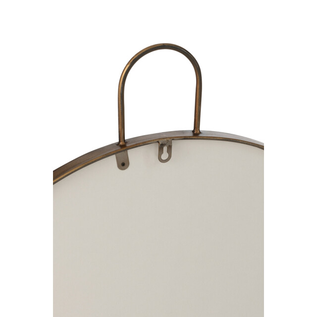 J-Line Mirror anto mdf/mirror gold small 46409 large