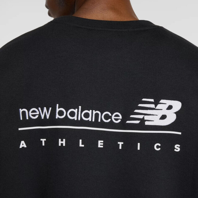 New Balance MT53529 Sweaters Zwart MT53529 large