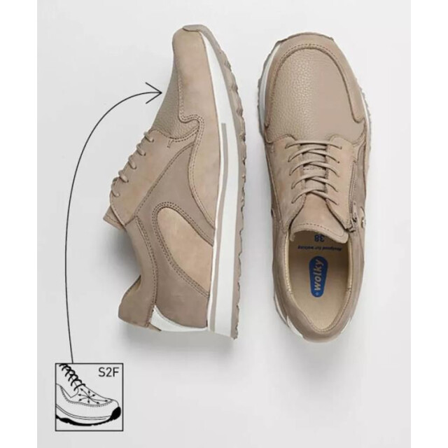 Wolky Wolky 05812 e-Go S2F Veterschoenen Beige Wolky 05812 e-Go S2F large