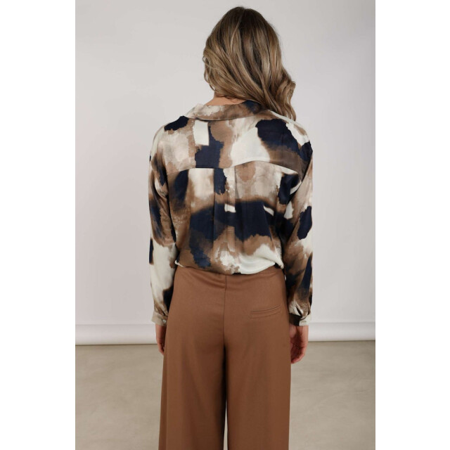 Nukus Noeria blouse ecru dessin 4309.08.0013 large