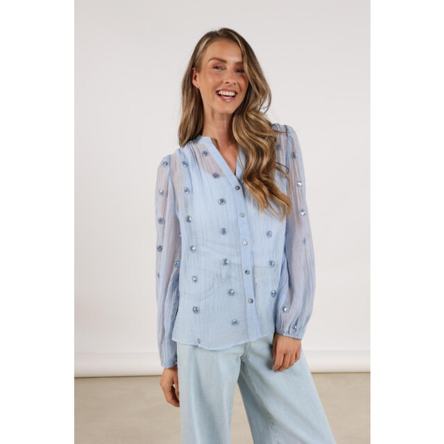 Nukus Rosan blouse embroidery licht 4309.31.0025 large