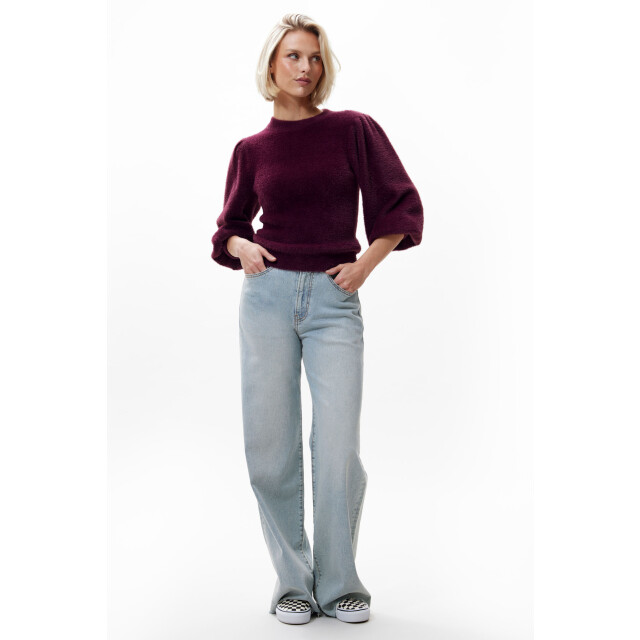 Catwalk Junkie 2503020812 fuzzy puff sleeve knit 2503020812 Fuzzy puff sleeve knit large
