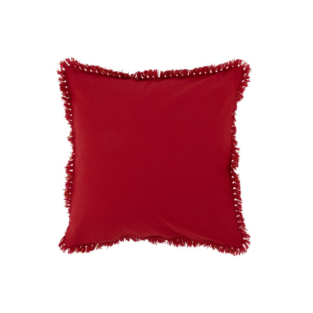 J-Line Cushion amour textile red/gold 38724 large