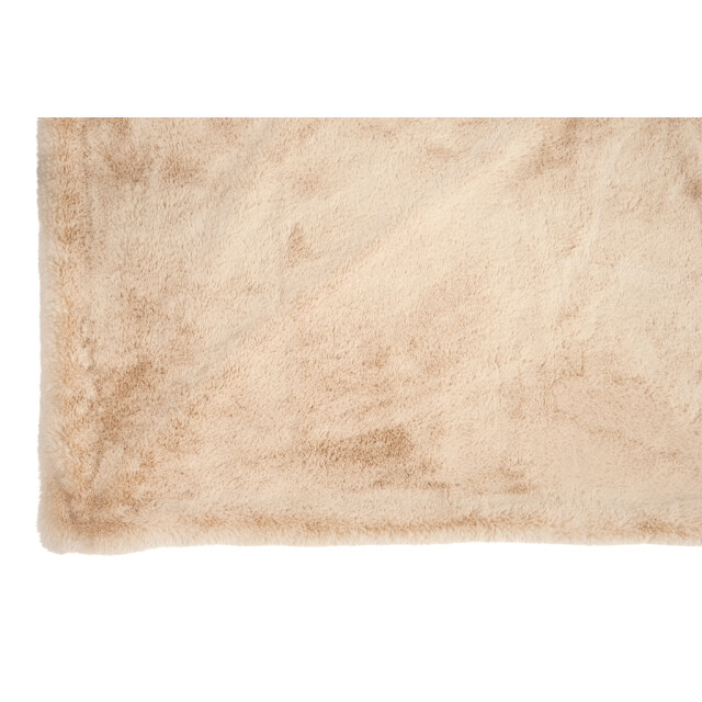 J-Line Plaid cutie polyester light camel 76873 large